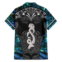 New Zealand Aotearoa Hawaiian Shirt Maori Taniwha Paua Shell LT05 - Polynesian Pride