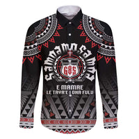 Personalised Samoa Black Saturday Family Matching Puletasi and Hawaiian Shirt Samoa For Samoans