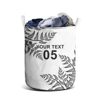 Custom New Zealand Football Laundry Basket Aotearoa Pride LT05 - Polynesian Pride
