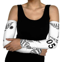 Custom New Zealand Football Arm Sleeves Aotearoa Pride LT05 - Polynesian Pride