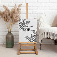 Custom New Zealand Football Canvas Wall Art Aotearoa Pride LT05 - Polynesian Pride