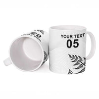Custom New Zealand Football Ceramic Mug Aotearoa Pride LT05 - Polynesian Pride