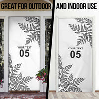 Custom New Zealand Football Door Cover Aotearoa Pride LT05 - Polynesian Pride