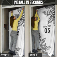 Custom New Zealand Football Door Cover Aotearoa Pride LT05 - Polynesian Pride