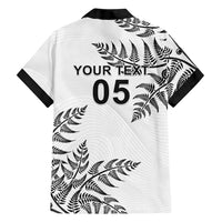 Custom New Zealand Football Family Matching Long Sleeve Bodycon Dress and Hawaiian Shirt Aotearoa Pride - Polynesian Pride