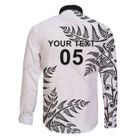 Custom New Zealand Football Family Matching Short Sleeve Bodycon Dress and Hawaiian Shirt Aotearoa Pride - Polynesian Pride