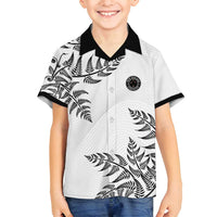 Custom New Zealand Football Family Matching Summer Maxi Dress and Hawaiian Shirt Aotearoa Pride - Polynesian Pride