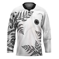 Custom New Zealand Football Hockey Jersey Aotearoa Pride LT05 Unisex White - Polynesian Pride