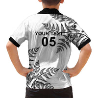 Custom New Zealand Football Kid Hawaiian Shirt Aotearoa Pride LT05 - Polynesian Pride