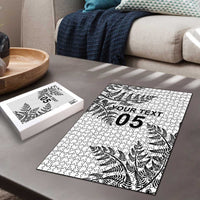 Custom New Zealand Football Puzzle Aotearoa Pride LT05 - Polynesian Pride