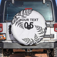 Custom New Zealand Football Spare Tire Cover Aotearoa Pride - Polynesian Pride