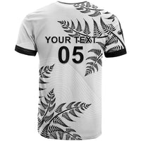 Custom New Zealand Football T Shirt Aotearoa Pride LT05 - Polynesian Pride