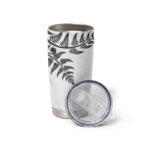 Custom New Zealand Football Tumbler Cup Aotearoa Pride - Polynesian Pride