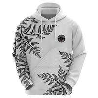Custom New Zealand Football Zip Hoodie Aotearoa Pride - Polynesian Pride