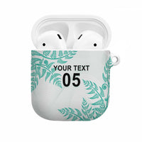 Custom New Zealand Football AirPods Case Aotearoa Pride Aqua Version LT05 Aqua - Polynesian Pride