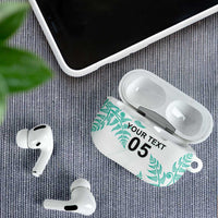Custom New Zealand Football AirPods Case Aotearoa Pride Aqua Version LT05 - Polynesian Pride