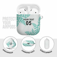 Custom New Zealand Football AirPods Case Aotearoa Pride Aqua Version LT05 - Polynesian Pride