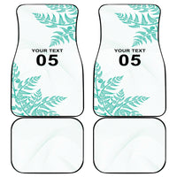 Custom New Zealand Football Car Mats Aotearoa Pride Aqua Version LT05 - Polynesian Pride