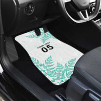 Custom New Zealand Football Car Mats Aotearoa Pride Aqua Version LT05 - Polynesian Pride