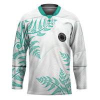 Custom New Zealand Football Hockey Jersey Aotearoa Pride Aqua Version LT05 Unisex Aqua - Polynesian Pride