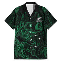 Custom New Zealand Fishing Family Matching Mermaid Dress and Hawaiian Shirt Maori Tribal Pattern - Polynesian Pride