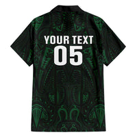 Custom New Zealand Fishing Family Matching Tank Maxi Dress and Hawaiian Shirt Maori Tribal Pattern - Polynesian Pride