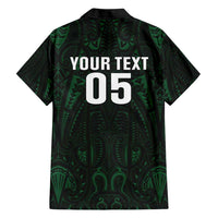 Custom New Zealand Fishing Hawaiian Shirt Maori Tribal Pattern LT05 - Polynesian Pride