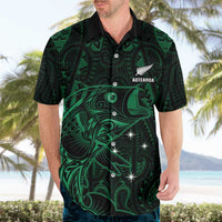 Custom New Zealand Fishing Hawaiian Shirt Maori Tribal Pattern LT05 - Polynesian Pride