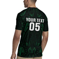 Custom New Zealand Fishing Rugby Jersey Maori Tribal Pattern LT05 - Polynesian Pride