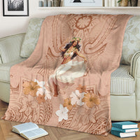 Hawaii Women's Day Blanket With Polynesian Pattern LT05 - Polynesian Pride
