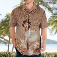 Hawaii Women's Day Hawaiian Shirt With Polynesian Pattern LT05 - Polynesian Pride