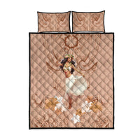 Hawaii Women's Day Quilt Bed Set With Polynesian Pattern LT05 - Polynesian Pride