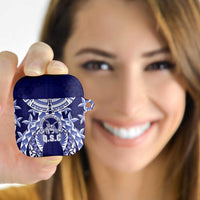 Tonga Queen Salote College AirPods Case Centenary Navy Version LT05 - Polynesian Pride