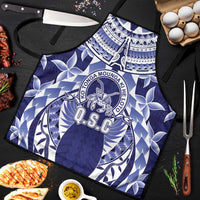 Tonga Queen Salote College Apron Centenary Navy Version LT05 Navy - Polynesian Pride