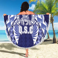 Tonga Queen Salote College Beach Blanket Centenary Navy Version LT05 - Polynesian Pride
