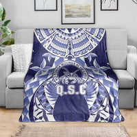 Tonga Queen Salote College Blanket Centenary Navy Version LT05 - Polynesian Pride