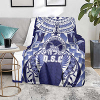 Tonga Queen Salote College Blanket Centenary Navy Version LT05 - Polynesian Pride