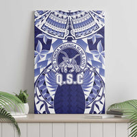 Tonga Queen Salote College Canvas Wall Art Centenary Navy Version LT05 - Polynesian Pride