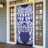 Personalised Tonga Queen Salote College Door Cover Centenary Navy Version LT05 - Polynesian Pride