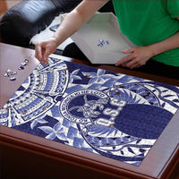 Tonga Queen Salote College Puzzle Centenary Navy Version LT05 - Polynesian Pride