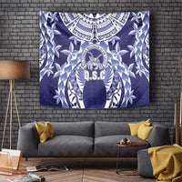 Tonga Queen Salote College Tapestry Centenary Navy Version LT05 Navy - Polynesian Pride