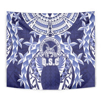 Tonga Queen Salote College Tapestry Centenary Navy Version LT05 - Polynesian Pride