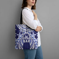 Tonga Queen Salote College Tote Bag Centenary Navy Version LT05 - Polynesian Pride