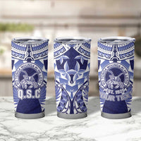 Personalised Tonga Queen Salote College Tumbler Cup Centenary Navy Version LT05 - Polynesian Pride