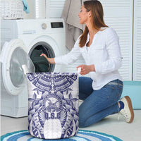 Tonga Queen Salote College Laundry Basket Centenary White Version LT05 - Polynesian Pride