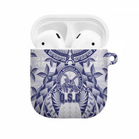 Tonga Queen Salote College AirPods Case Centenary White Version LT05 White - Polynesian Pride