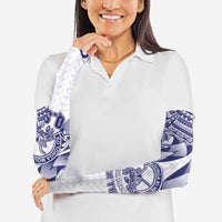 Personalised Tonga Queen Salote College Arm Sleeves Centenary White Version LT05 - Polynesian Pride