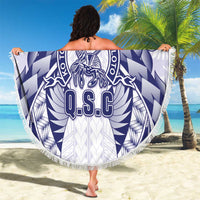 Tonga Queen Salote College Beach Blanket Centenary White Version LT05 - Polynesian Pride