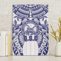 Tonga Queen Salote College Canvas Wall Art Centenary White Version LT05 Without Frame White - Polynesian Pride