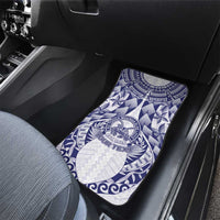 Personalised Tonga Queen Salote College Car Mats Centenary White Version LT05 - Polynesian Pride